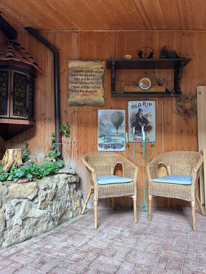 Delux Ferienwohnung Kunstgalerie Und Ilmradweg Kranichfeld Екстериор снимка
