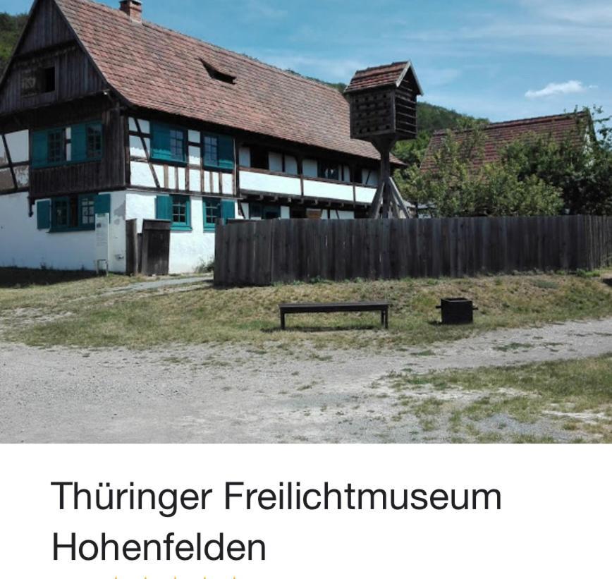 Delux Ferienwohnung Kunstgalerie Und Ilmradweg Kranichfeld Екстериор снимка