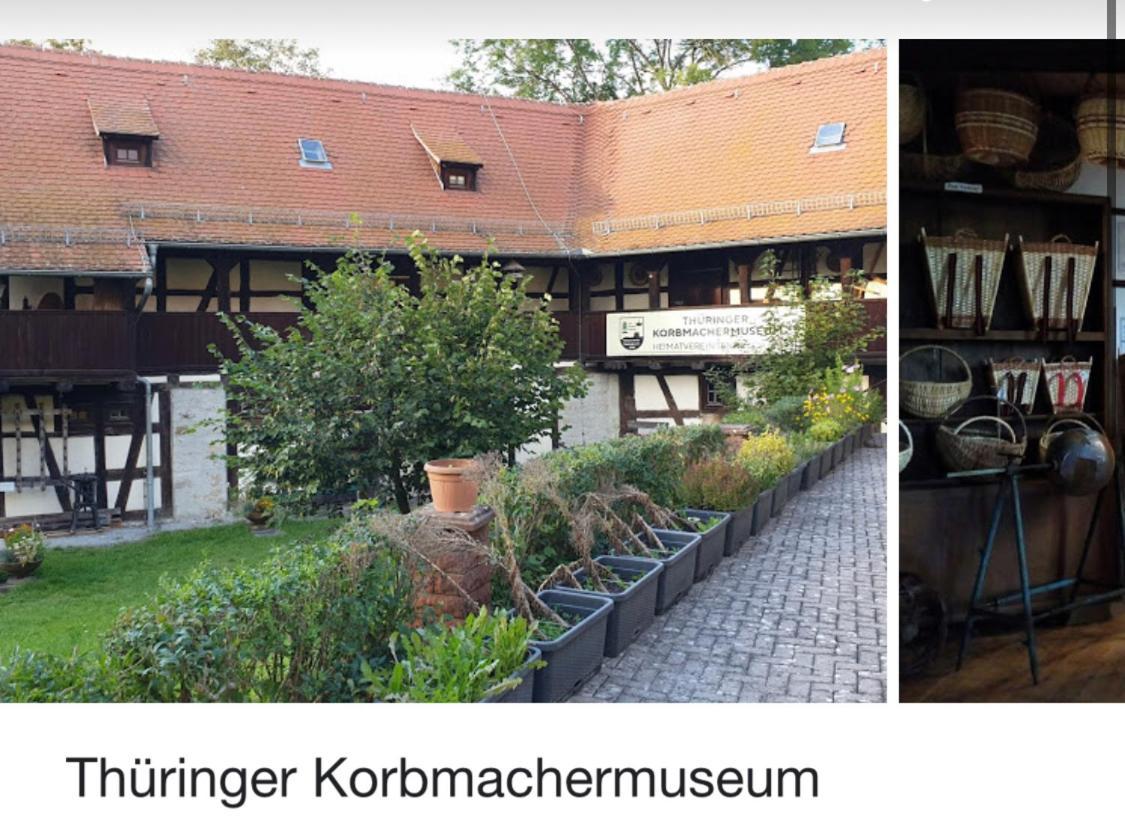 Delux Ferienwohnung Kunstgalerie Und Ilmradweg Kranichfeld Екстериор снимка